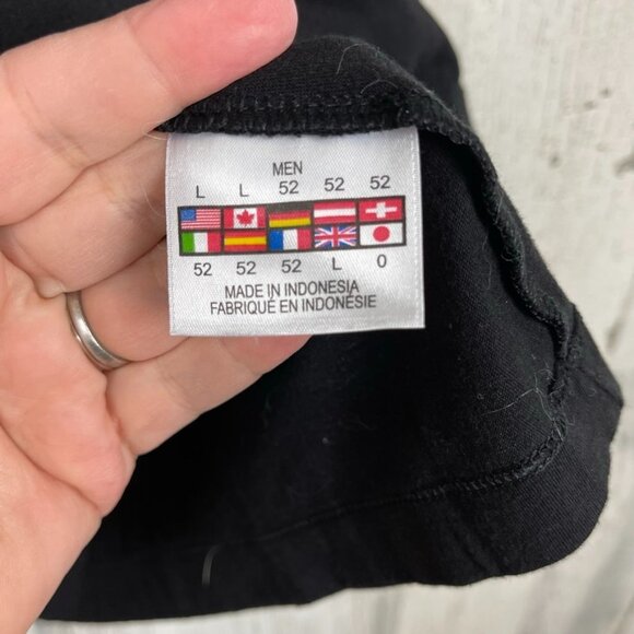 Spyder graphic tee Active Sports activewear Men's black size large - Picture 4 of 5